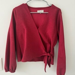 Madewell Wrap Sweater
